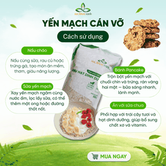 Yến Mạch Cán Vỡ Chile 450g – Nguyên Chất Tự Nhiên – Tiện Lợi Cho Người Ăn Kiêng