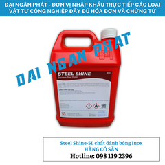 Steel Shine-5L chất đánh bóng Inox