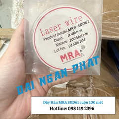 Dây Hàn MRA SKD61 cuộn 100 mét