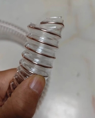 Ống dẫn khí polyurethane PU, ống lõi thép mạ đồng, ống hút bụi PU trong suốt, ống thông gió