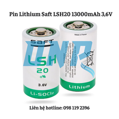 Pin Lithium Saft LSH20 13000mAh 3,6V