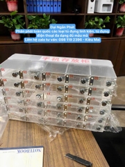 Tủ Locker 4 5 6 9 Ngăn Nhựa Trong Suốt Lưu Trữ Điện Thoại Có Chìa Khóa Có Khe Đựng Bảng Tên Cho Nhân Viên