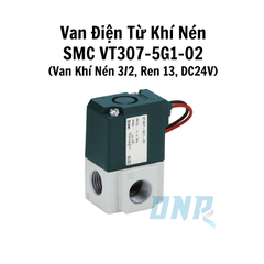 Van Điện Từ Khí Nén SMC VT307-5G1-02 (Van Khí Nén 3/2, Ren 13, DC24V)