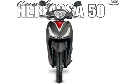 XE GA 50C KYMCO HERMOSA Đỏ Đen 2024