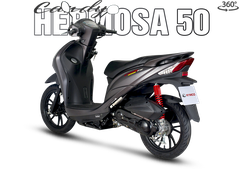 XE GA 50C KYMCO HERMOSA Đỏ Đen 2024