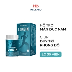 VITA-HERB LONGIN - VIÊN VITAMIN DÀNH CHO NAM - Hộp 30 viên