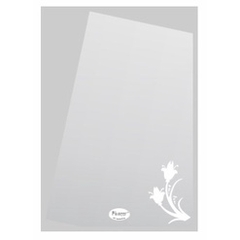 Gương Nhà Tắm In Hoa Văn Pioneer Hình Chữ Nhật KT 45x60cm, 50x70cm - Mã PE107