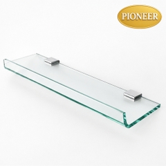 Kệ kính uốn cong Pioneer Inox 304 cao cấp trong phòng tắm - Mã TP:40