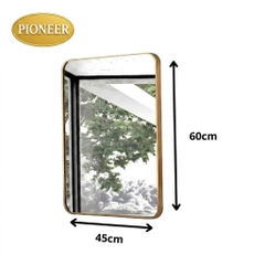Gương Chữ Nhật Treo Tường Pioneer Khung Viền Nhôm (Đủ Size) Cao Cấp - Mã PE:194, PE:197