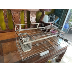 Kệ Chén Đa Năng 2 Tầng Inox 304 Cao Cấp - Kệ Chén Đa Năng Inox 304 Cao Cấp - Mã SP: PE326