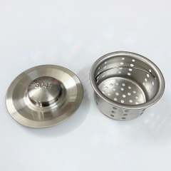 Rổ Lọc Rác Inox Loại Ngắn Cho Bồn Rửa Chén Bát