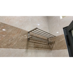 Máng Khăn Treo 2 Tầng Đa Năng Inox 304 Phòng Tắm Cao Cấp - Mã SP: MK312