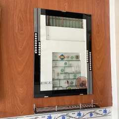 Gương Nhà Tắm Khung Sơn Màu Pioneer Kích Thước 45x60 Cm - Mã PE138