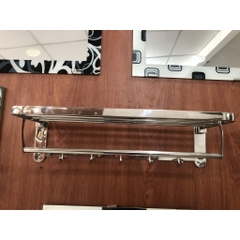 Máng Khăn Tầng Đa Năng INOX 304 - Máng Khăn Xếp - Thanh Treo Khăn Đa Năng INOX