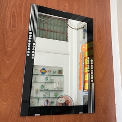 Gương Nhà Tắm Khung Sơn Màu Pioneer Kích Thước 45x60 Cm - Mã PE138