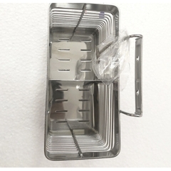 Ống Đựng Đũa Muỗng Vuông Dạng Lưới Inox 304 (1 Ngăn, 2 Ngăn, 3 Ngăn)