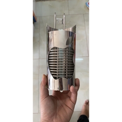Ống Đũa Tròn Hình Táo INOX 304 ( Đơn - Đôi )  - Ống Đựng Đũa Muỗng - Mã SP: PE402