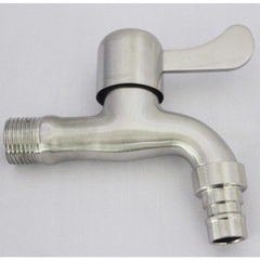 Vòi Hồ Xả Nước Inox 304 Có Khớp Nối Đầu Vòi Dễ Dàng Tháo Gắn Đường Ống Cao Cấp