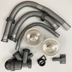 Bộ Xả Chậu Rửa Chén Bát 2 Hộc Rẻ - Đẹp - Bền