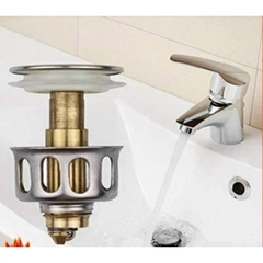 Nút Nhấn Bộ Xả Lavabo - Nút Nhấn Xả Lavabo Ruột Gà