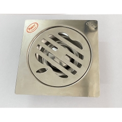 Phễu Thoát Sàn Hoa Văn Táo Hàng Đúc Inox 304 Pioneer - Hố Ga Chống Hôi Inox 304 - Mã SP: PE354