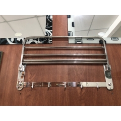 Máng Khăn Tầng Đa Năng INOX 304 - Máng Khăn Xếp - Thanh Treo Khăn Đa Năng INOX