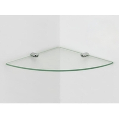 Kệ Kính Góc Nhà Tắm Pioneer Không Viền Inox 304 Cao Cấp Kích Thước 25x25 Cm - Mã Sản Phẩm: TP19