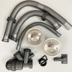 Bộ Xả Chậu Rửa Chén Bát 2 Hộc Rẻ - Đẹp - Bền
