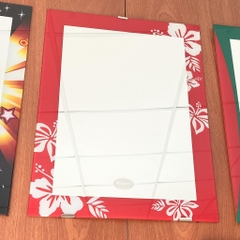 Gương Khung Sơn Màu 3D Pioneer Nhà Tắm Cao Cấp - Mã PE:120