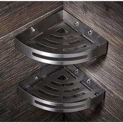 Kệ Góc Phòng Tắm 1 Tầng, 2 Tầng Inox 304 Nhà Tắm - Chuyên Giá Sỉ