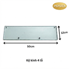 Kệ Kính Nhà Tắm Dày 10 Mm - Phụ Kiện Cho Kệ Kính Inox Nhà Tắm