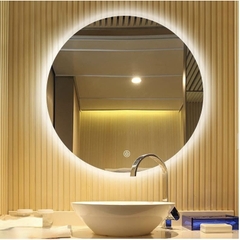 Gương Tròn Treo Tường Pioneer Có Đèn Led Hậu Cảm Ứng (Nhiều Size) Trang Trí Phòng Siêu Đẹp [Ship Trong Ngày]