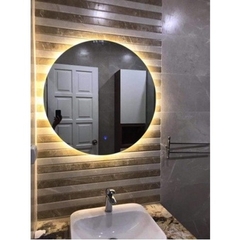 Gương Tròn Treo Tường Pioneer Có Đèn Led Hậu Cảm Ứng (Nhiều Size) Trang Trí Phòng Siêu Đẹp [Ship Trong Ngày]