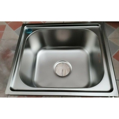 Chậu Rửa Chén Bát Inox Đủ Kích Thước Tặng Kèm Bộ Xả Chậu Chuyên Giá Sỉ