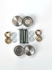 Bộ Nắp Chụp Vít Bằng Inox- Bộ Vít Có Nắp Chụp Bằng Inox - Nắp Che Vít Thẩm Mỹ