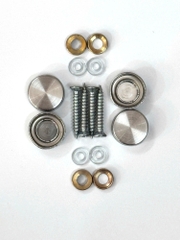 Bộ Nắp Chụp Vít Bằng Inox- Bộ Vít Có Nắp Chụp Bằng Inox - Nắp Che Vít Thẩm Mỹ