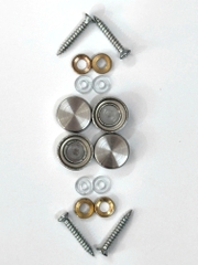 Bộ Nắp Chụp Vít Bằng Inox- Bộ Vít Có Nắp Chụp Bằng Inox - Nắp Che Vít Thẩm Mỹ