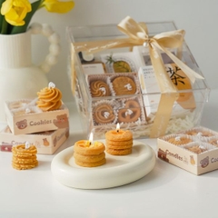 [ Set 5 Hộp ] Nến Thơm Bánh Quy [ Mix Nhiều Mùi Hương - Hộp 4 Cái ] - 922381