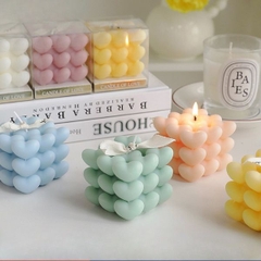 [ Set 5 Hộp ] Nến Thơm Lập Phương Trái Tim [ Mix Nhiều Mùi Hương ] - 922404