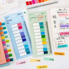[ Set 20 Xấp ] Giấy Note Ghi Chú [ Pet - Trong Suốt ] - 922430