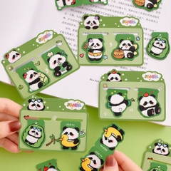 [ Set 20 Vỉ ] Đánh Dấu Trang Từ Tính Panda Dodo [ 1 Vỉ 2 Cái ] - 922438