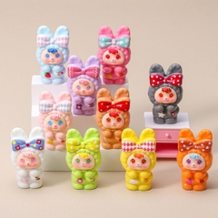 [ Set 10 Cái ] Charm 3D Thỏ Nơ - 922505