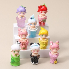 [ Set 10 Cái ] Charm 3D Dimo Trái Cây Nhiệt Đới - 922510