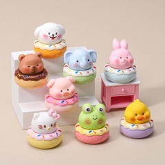 [ Set 10 Cái ] Charm 3D Thú Bánh Ngọt - 922524