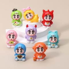 [ Set 10 Cái ] Charm 3D Cu Shin Cosplay Doraemon - 922528
