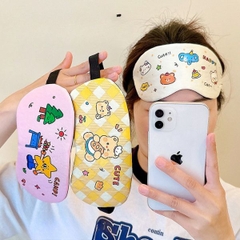 [ Set 12 Cái ] Bịt Mắt Ngủ [ Không Kèm Túi Gel ] - 922627