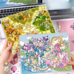 [ Set 10 Bộ ] Sticker Trang Trí 3D [ 21 x 28cm ] - 922799