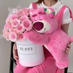 [ Set 2 Bộ ] Gấu Bông Lotso Ôm Hộp Hoa - 922830