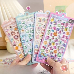 [ Set 6 Vỉ ] Sticker 3D - 922952