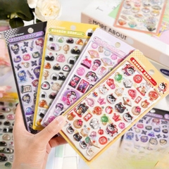 [ Set 4 Vỉ ] Sticker 3D - 922953